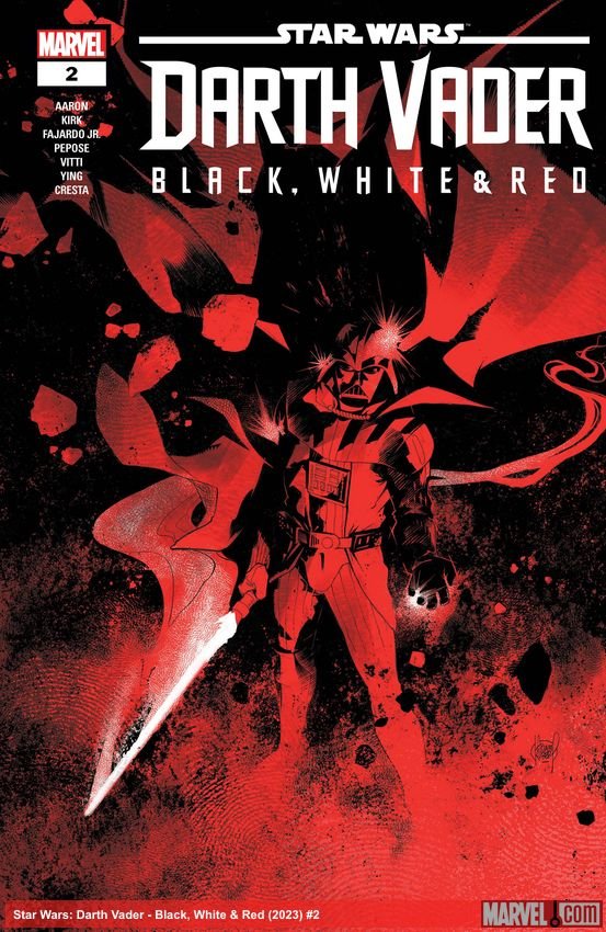 Cover of Star Wars: Darth Vader - Black, White & Red (2023) - #2