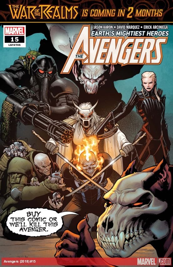 Cover of Avengers (2018) - #15