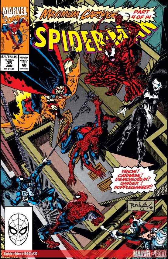 Cover of Spider-Man (1990) - #35