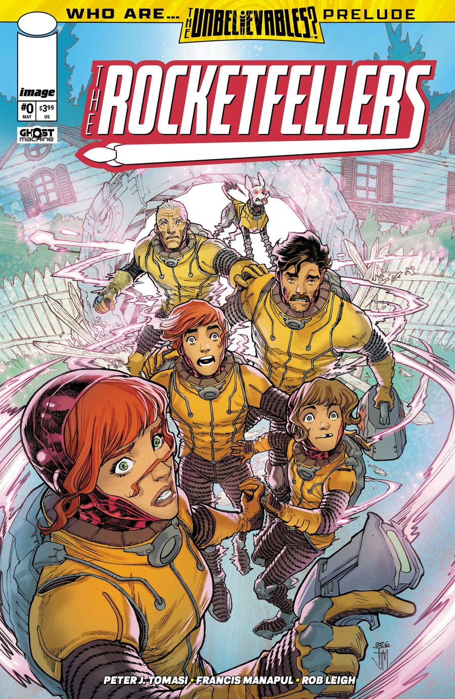 Cover of The Rocketfellers (2024) - #0