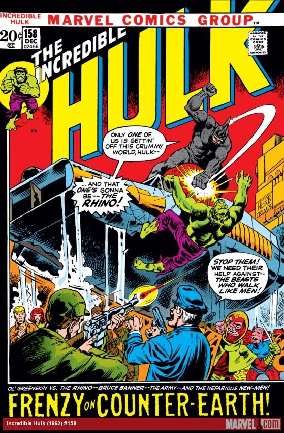 Cover of Incredible Hulk (1962) - #158