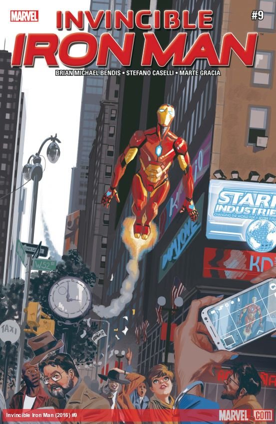 Cover of Invincible Iron Man (2016) - #9