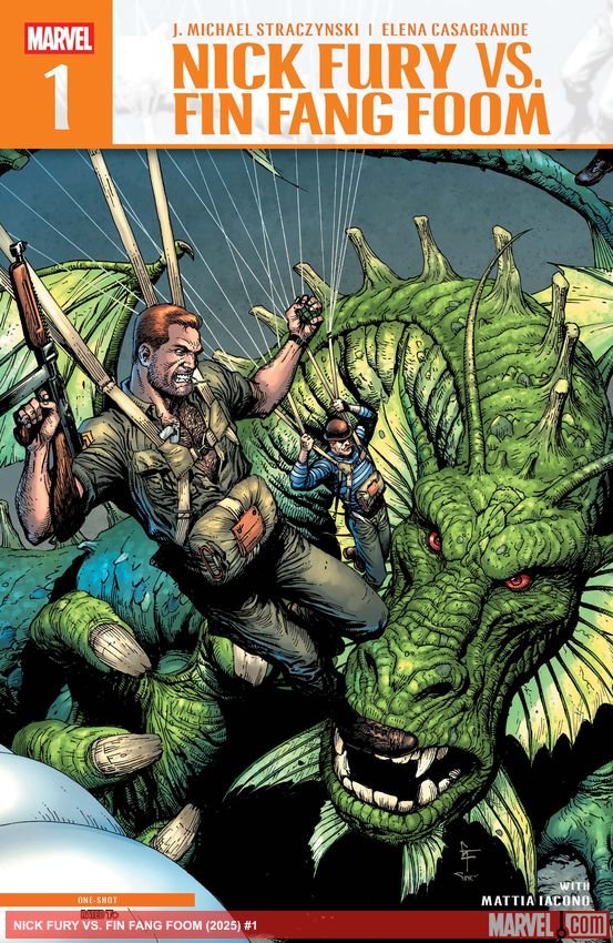 Cover of Nick Fury Vs. Fin Fang Foom (2025) - #1
