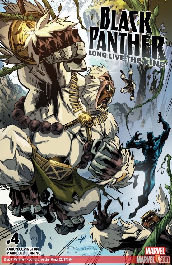 Cover of Black Panther - Long Live The King: Cmx Digital Comic (2017) - #4
