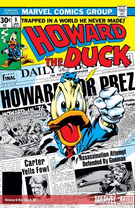Cover of Howard The Duck (1976) - #8