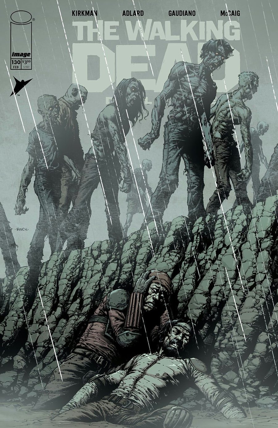 Cover of The The Walking Dead: Deluxe (2020) - #130