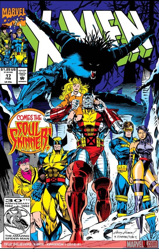 Cover of True Believers: X-Men - Kwannon (2019) - #1
