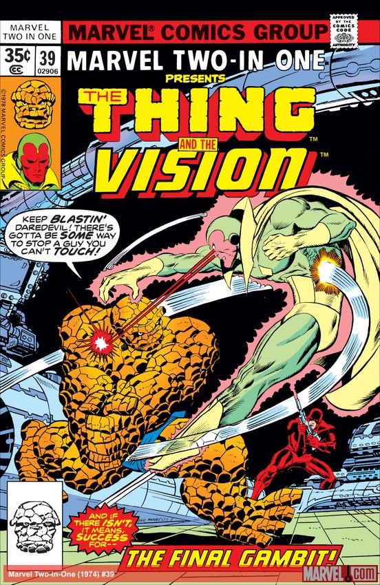 Cover of Marvel Two-In-One (1974) - #39