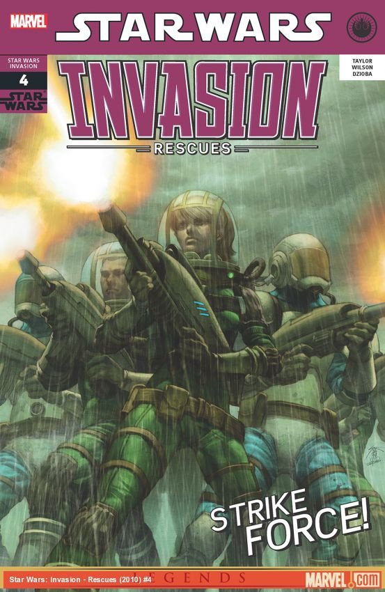 Cover of Star Wars: Invasion - Rescues (2010) - #4