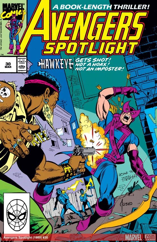 Cover of Avengers Spotlight (1989) - #30