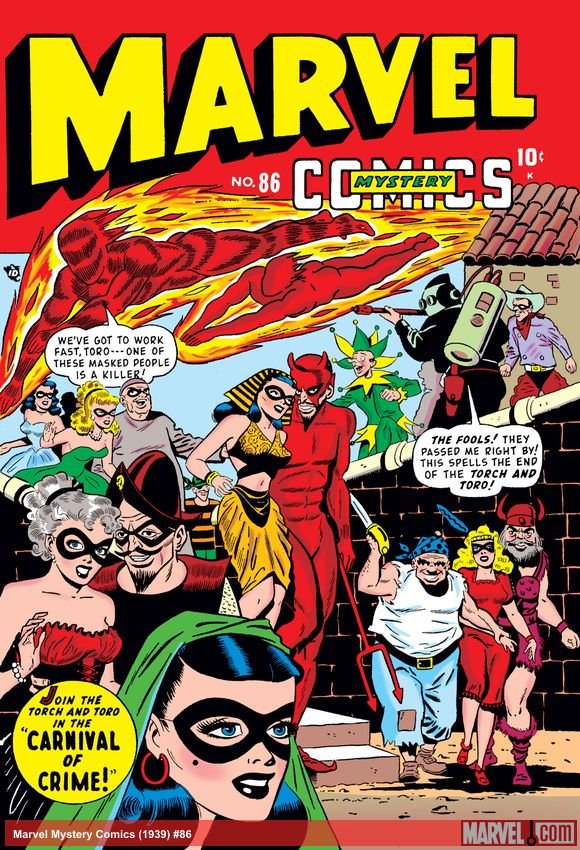 Cover of Marvel Mystery Comics (1939) - #86