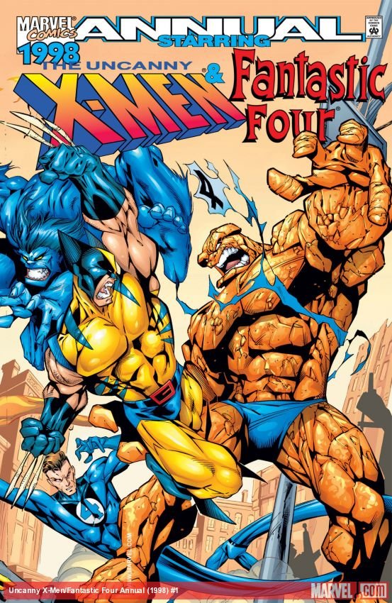 Cover of Uncanny X-Men/Fantastic Four Annual (1998) - #1