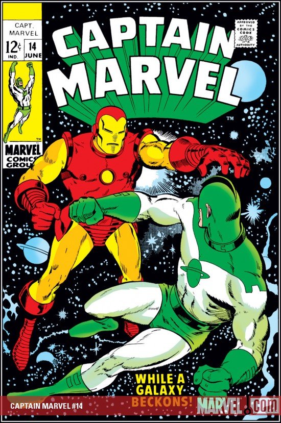 Cover of Captain Marvel (1968) - #14