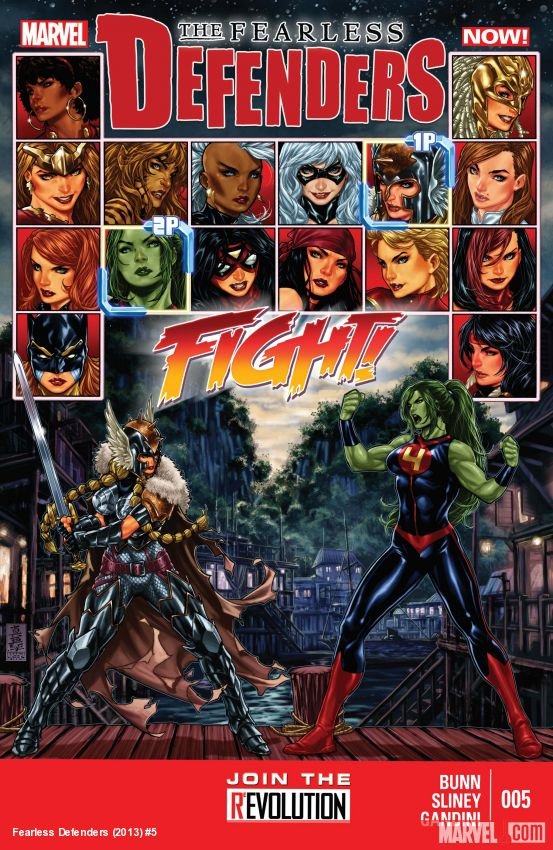 Cover of Fearless Defenders (2013) - #5