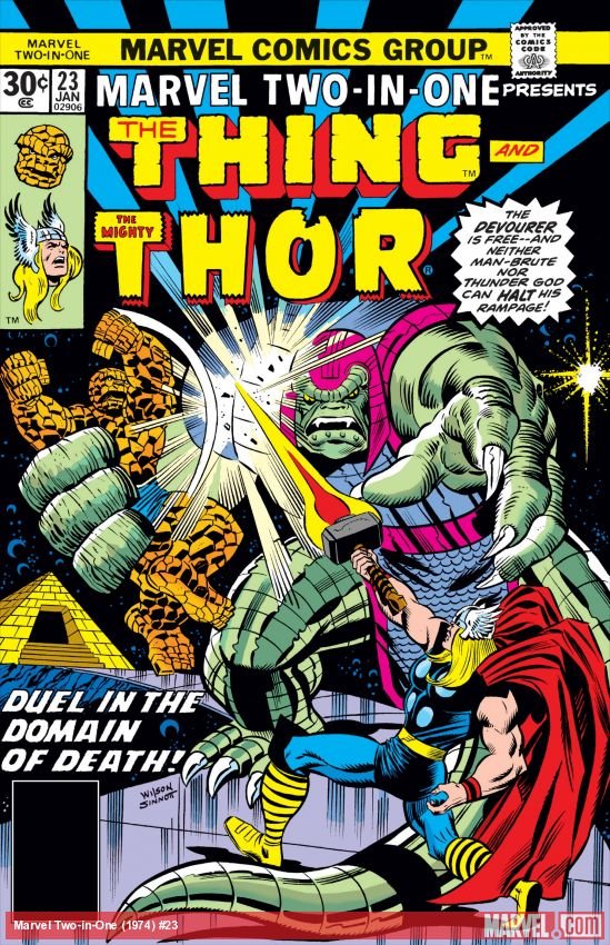 Cover of Marvel Two-In-One (1974) - #23