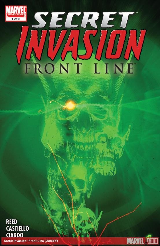 Cover of Secret Invasion: Front Line (2008) - #1
