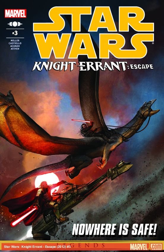 Cover of Star Wars: Knight Errant - Escape (2012) - #3