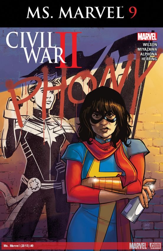 Cover of Ms. Marvel (2015) - #9