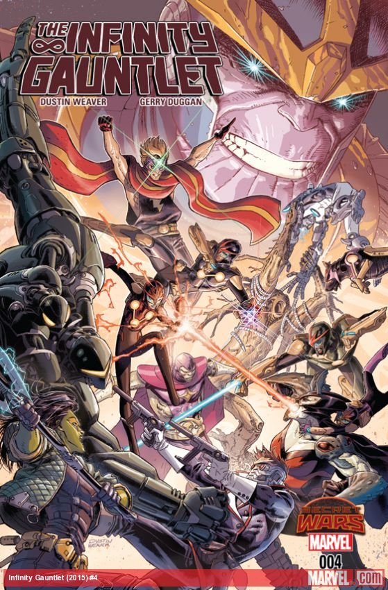 Cover of Infinity Gauntlet (2015) - #4