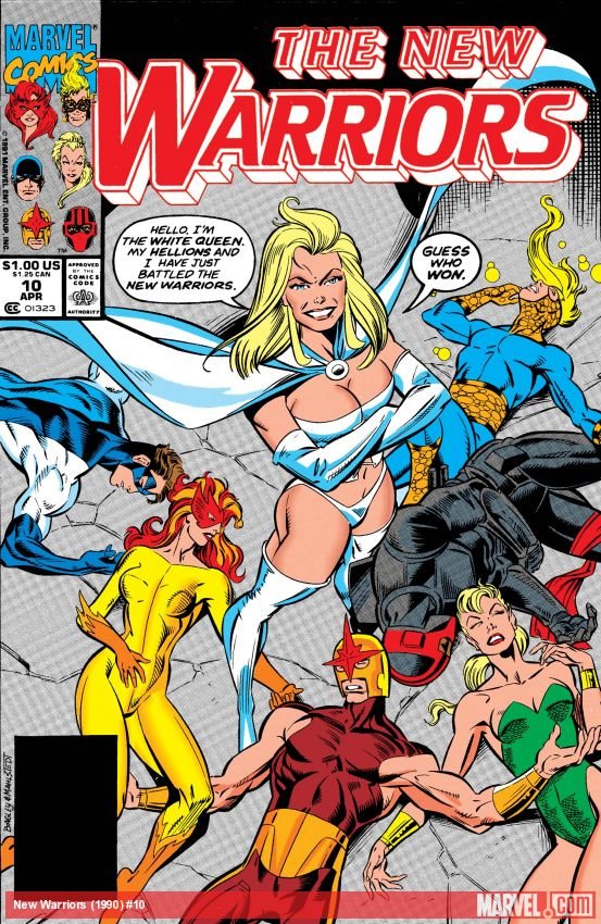 Cover of New Warriors (1990) - #10