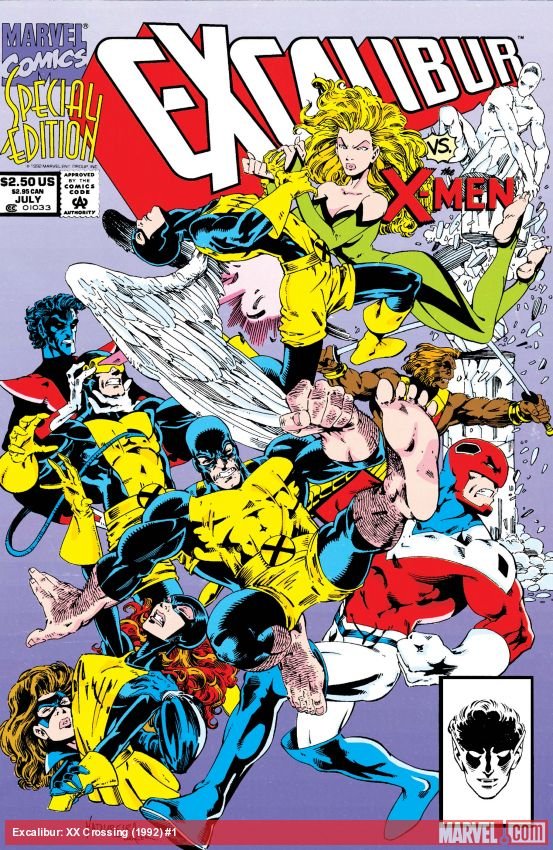 Cover of Excalibur: Xx Crossing (1992) - #1