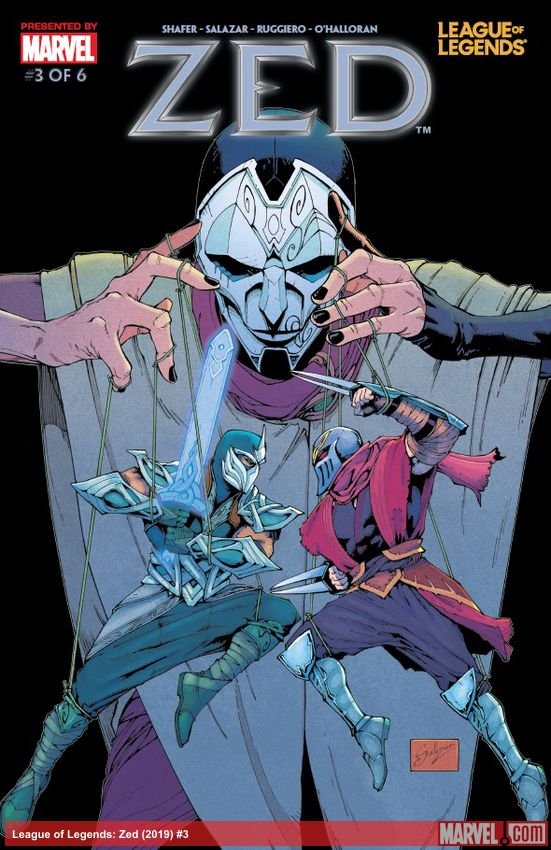 Cover of League Of Legends: Zed (2019) - #3