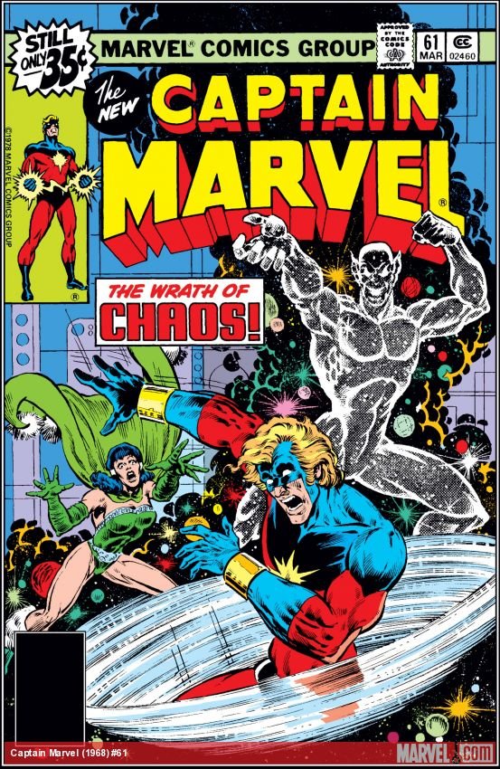 Cover of Captain Marvel (1968) - #61