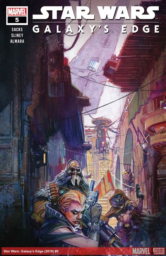 Cover of Star Wars: Galaxy's Edge (2019) - #5
