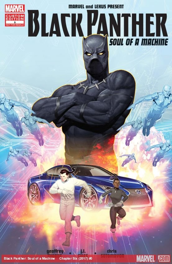 Cover of Black Panther: Soul of a Machine – Chapter Six (2018) - #6