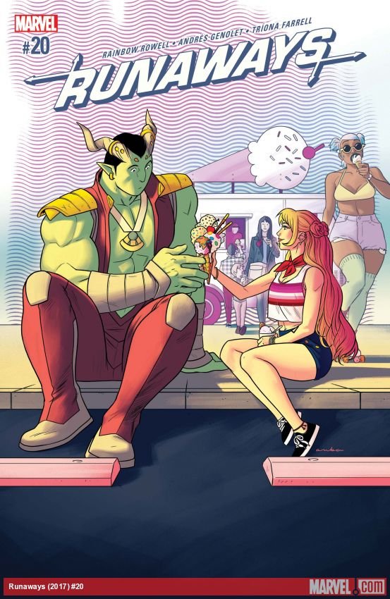Cover of Runaways (2017) - #20