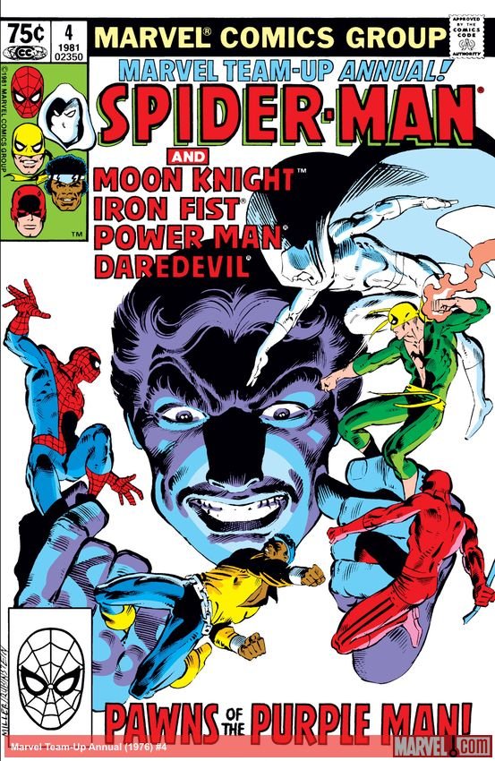 Cover of Marvel Team-Up Annual (1976) - #4