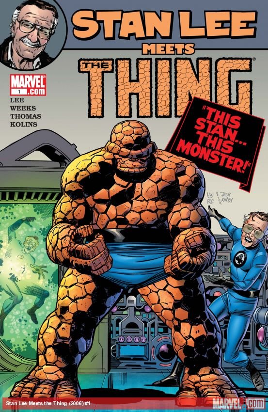 Cover of Stan Lee Meets The Thing (2006) - #1