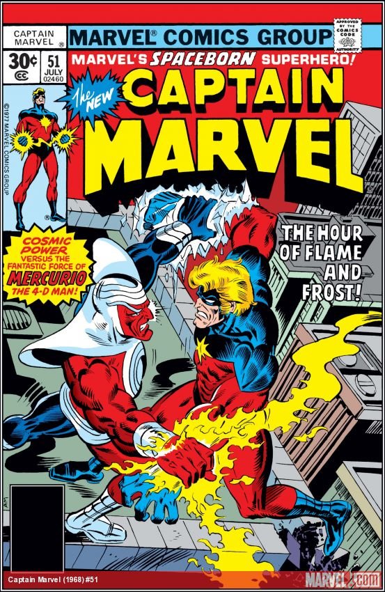 Cover of Captain Marvel (1968) - #51