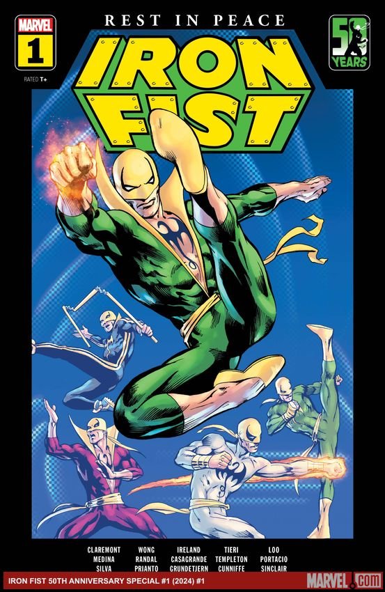 Cover of Iron Fist 50Th Anniversary Special (2024) - #1