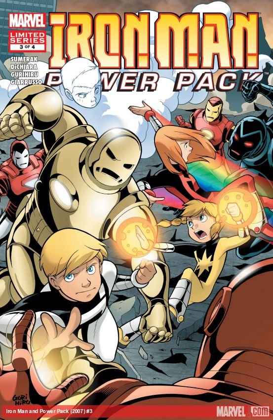 Cover of Iron Man And Power Pack (2007) - #3