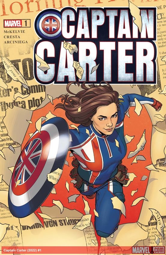 Cover of Captain Carter (2022) - #1
