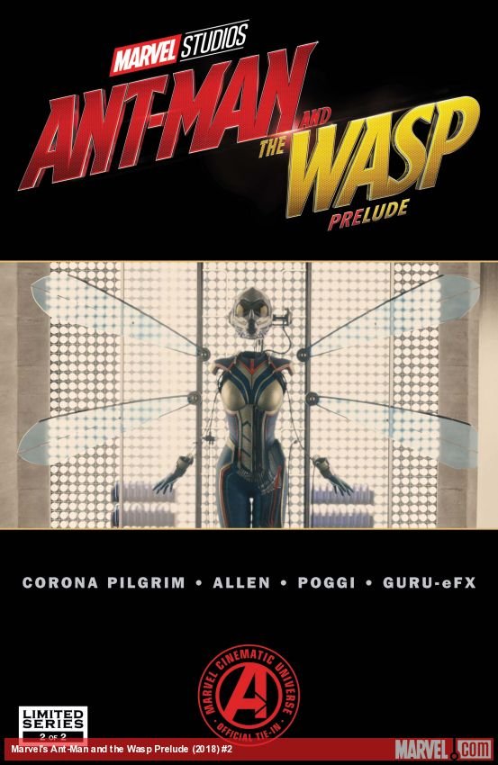 Cover of Marvel's Ant-Man And The Wasp Prelude (2018) - #2