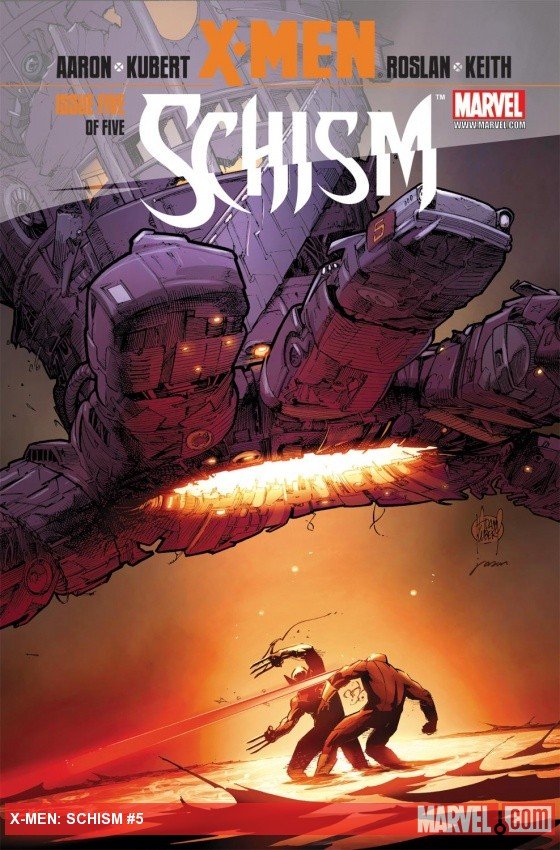 Cover of X-Men: Schism (2011) - #5
