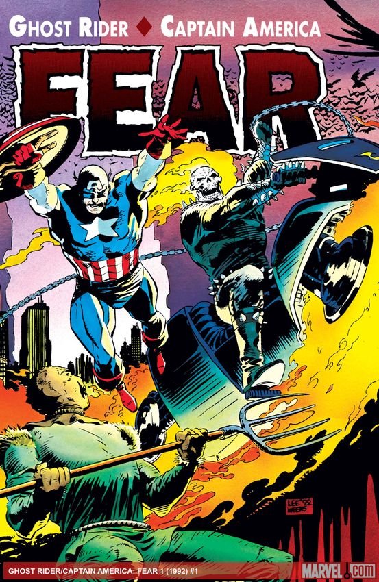 Cover of Ghost Rider/Captain America: Fear (1992) - #1