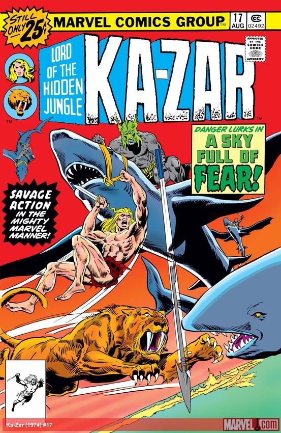 Cover of Ka-Zar (1974) - #17