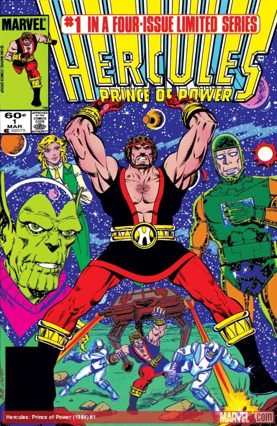 Cover of Hercules: Prince Of Power (1984) - #1