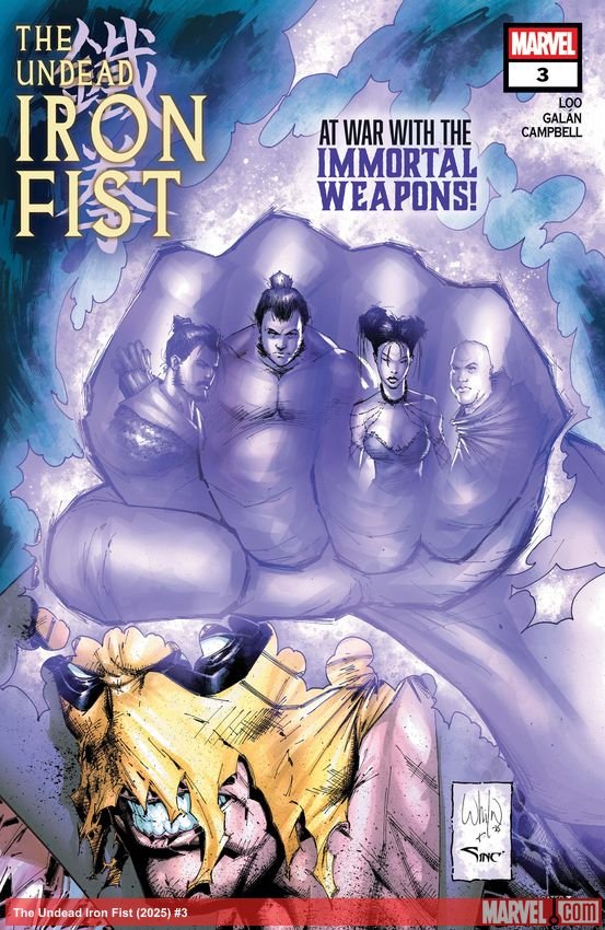 Cover of The Undead Iron Fist (2025) - #3