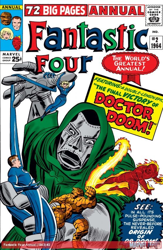 Cover of Fantastic Four Annual (1963) - #2