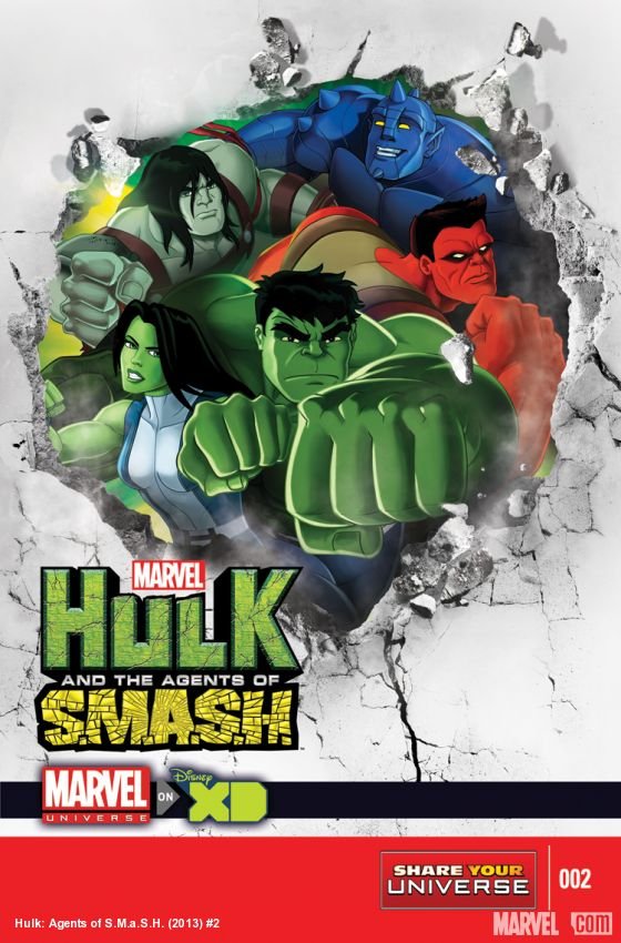Cover of Marvel Universe Hulk: Agents Of S.m.a.s.h. (2013) - #2