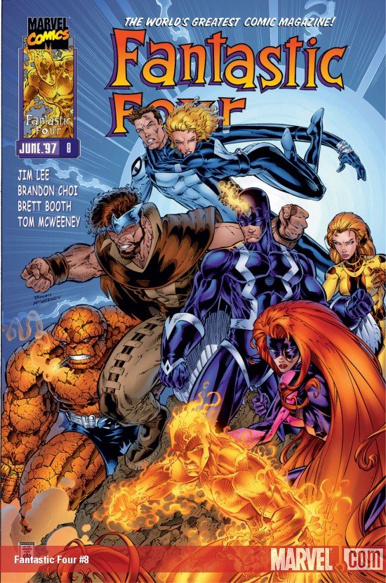 Cover of Fantastic Four (1996) - #8