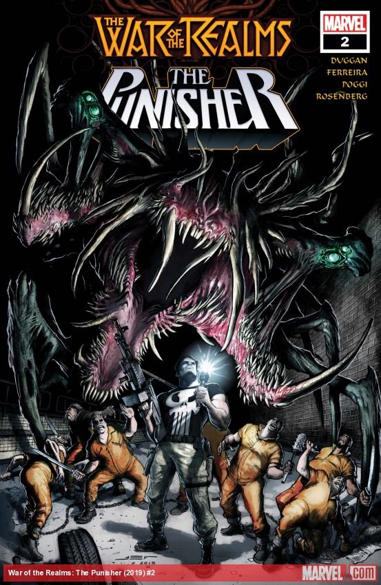 Cover of War Of The Realms: The Punisher (2019) - #2