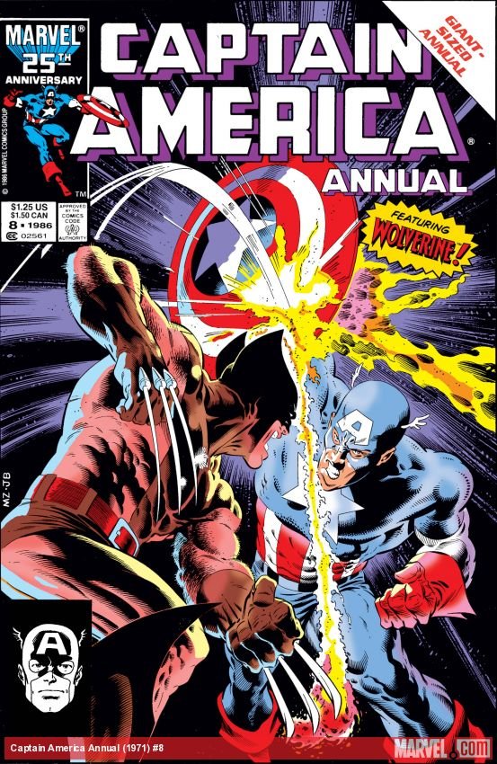 Cover of Captain America Annual (1971) - #8