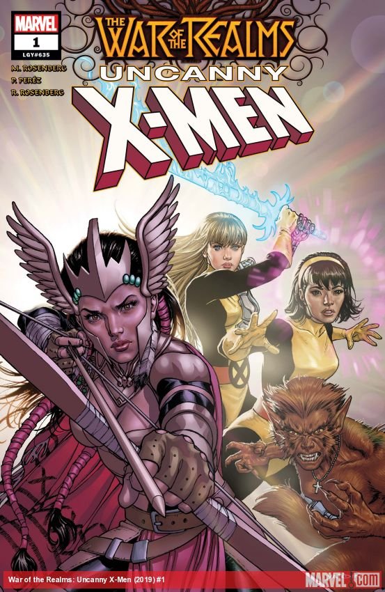 Cover of War Of The Realms: Uncanny X-Men (2019) - #1
