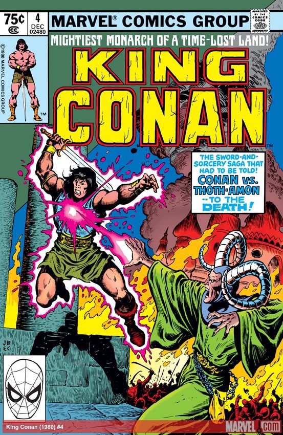Cover of King Conan (1980) - #4
