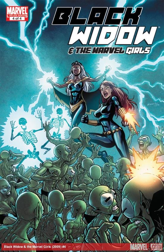 Cover of Black Widow & The Marvel Girls (2009) - #4
